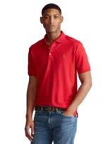 Polo Ralph Lauren Classic Fit Soft Cotton Polo Shirt In Park Avenue Red