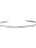 Le Gramme Silver Polished 'le 15 Grammes' Bangle Bracelet