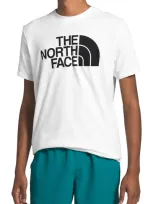 The North Face Half Dome Logo Graphic Tee In Tnf White