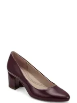 Easy Spirit Women's Cosma Slip-on Block Heel Dress Pumps Women's Shoes In Purple