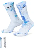 Nike Unisex Everyday Plus Cushioned Crew Socks (2 Pairs) In Multicolor