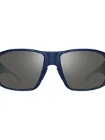 Revo Dune Re1202  Polarizzato Sunglasses In 05gy Blue Matte