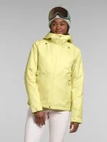 The North Face Women's Sun Sprite Clementine Triclimate 3-in-1 Jacket 2xl Sgn636 In Yellow