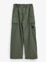 C.p. Company Pants In Green