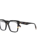 Fendi Fe50002i 052 Glasses In Brown