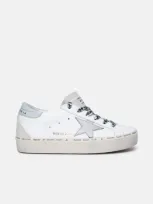 Golden Goose 'hi Star Classic' White Leather Sneakers