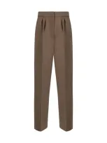 Max Mara Women Verbano Pants In Brown