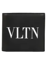 Valentino Garavani Billfold Wallet Only Card Vltn In Black