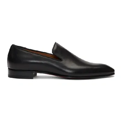 Christian Louboutin Dandelion Leather Loafers In Black