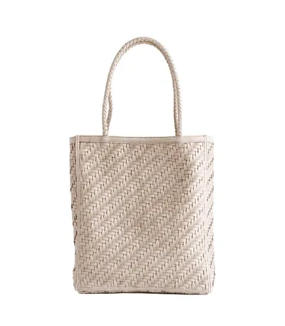 Bembien Le Tote Leather Bag In Cream