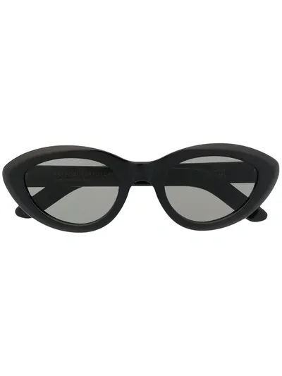 Retrosuperfuture Cocca Cat-eye Frame Sunglasses In Black