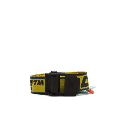 Off-white Hybrid Industrial Belt In Yellow