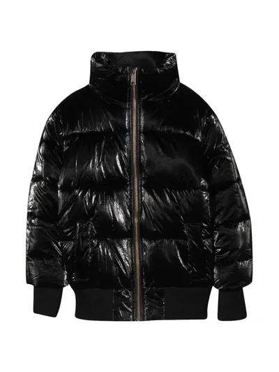 Molo Kids Unisex Black Down Jacket In Nera