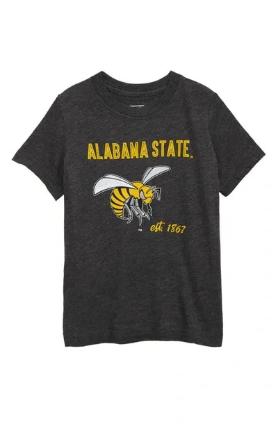 Hbcu Pride & Joy Kids' Asu Graphic Tee In Dark Heather Gray