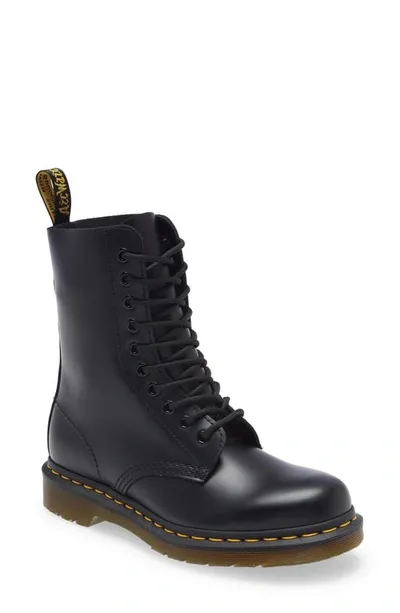 Dr. Martens' 1490 Lace-up Boot In Black