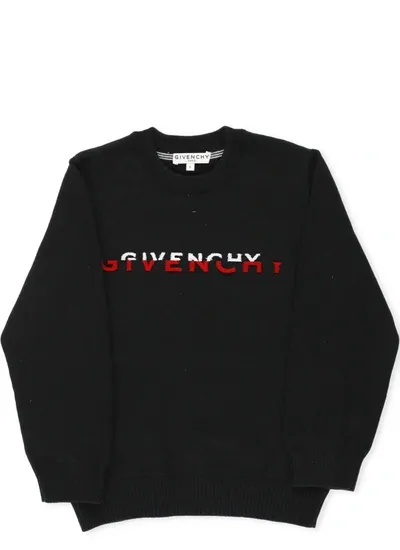 Givenchy Kids' Logo Sweatshirt In Black