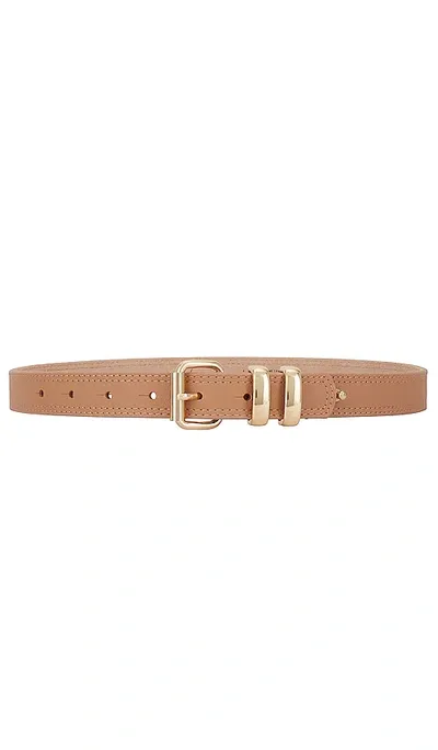 Lovestrength Classic Belt In Ruby Tan