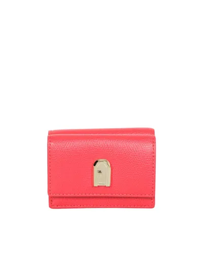 Furla 1927 Compact Wallet In Red