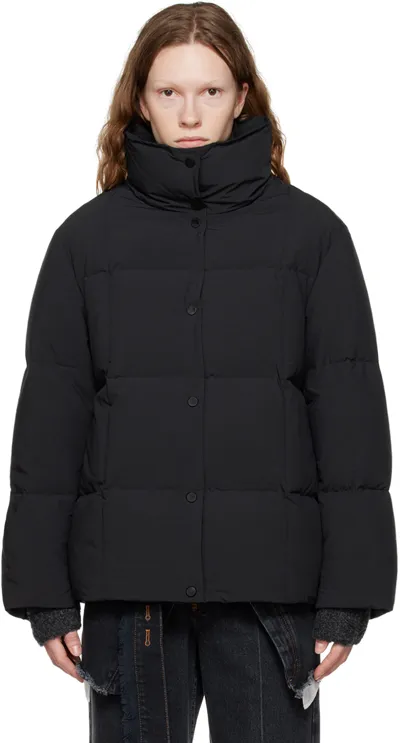 Stand Studio Black Sally Down Jacket In 89900 Black