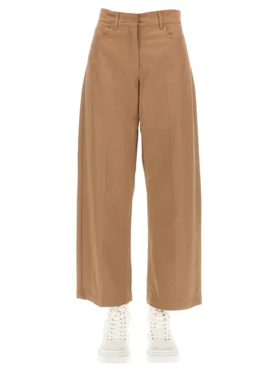 's Max Mara Wide Leg Pants In Brown