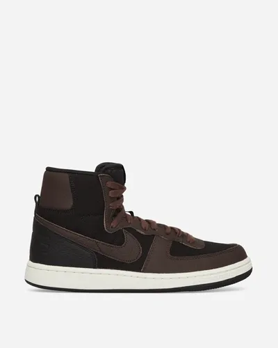 Nike Terminator High Sneakers Brown In Black