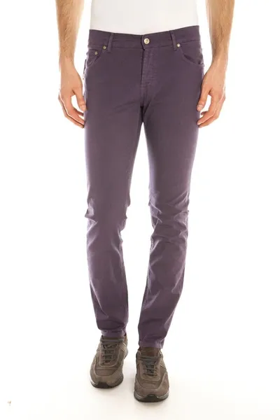 Daniele Alessandrini Jeans Trouser In Violet