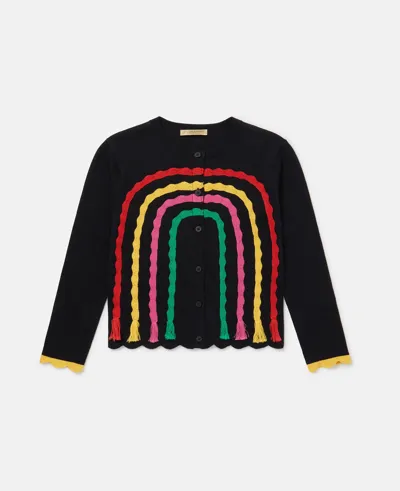 Stella Mccartney Rainbow Arch Cardigan In Pink