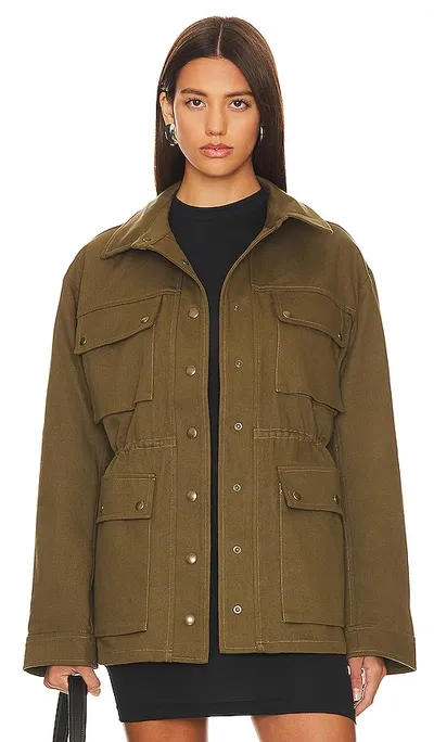 Tularosa Hadley Jacket In Moss Green