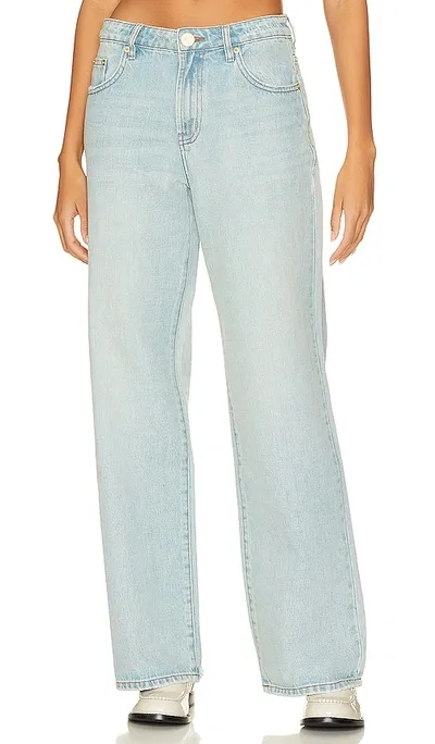 One Teaspoon Jackson Wide Leg Jeans In Blue