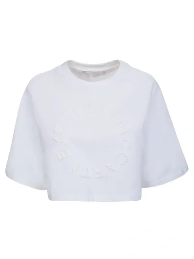 Stella Mccartney Cropped T-shirt In White