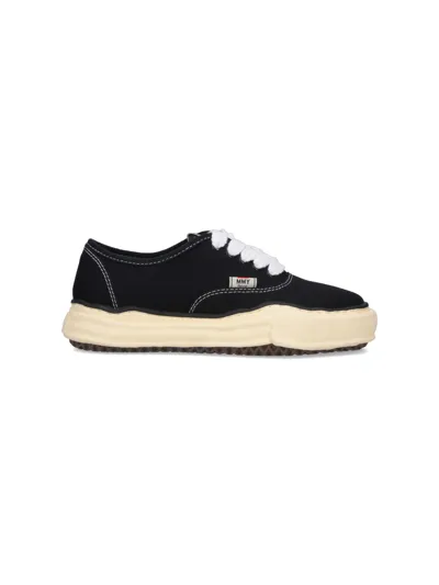 Miharayasuhiro Low Top Sneakers In Black  