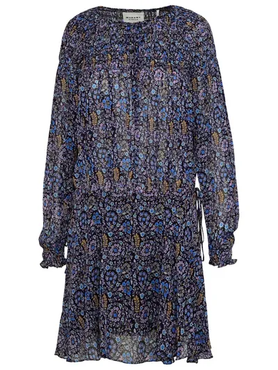 Isabel Marant Étoile Noanne Dress In Blue Viscose