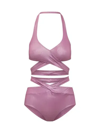 Alessandro Vigilante 2 Piece Bikini Set In Purple