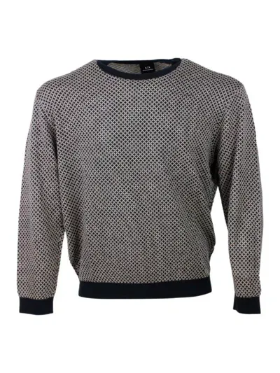 Armani Exchange Sweater In Beige