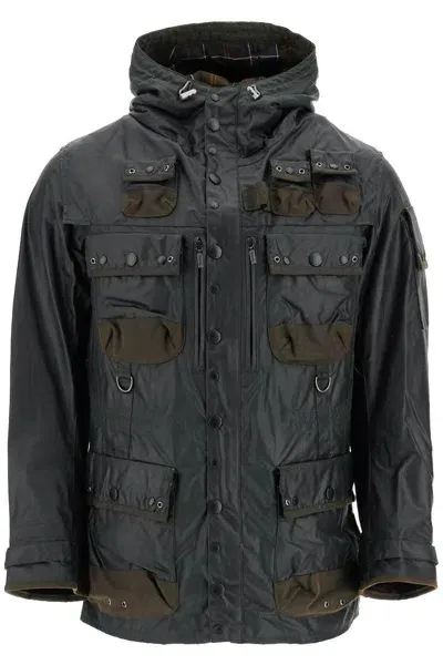 Barbour X Tokito Waxed Jacket In Neutro