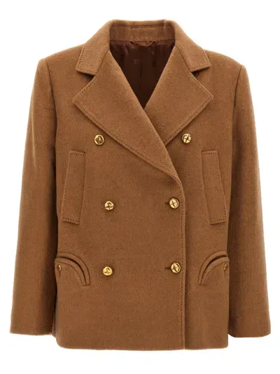 Blazé Milano Mylius Sealady Coat In Beige