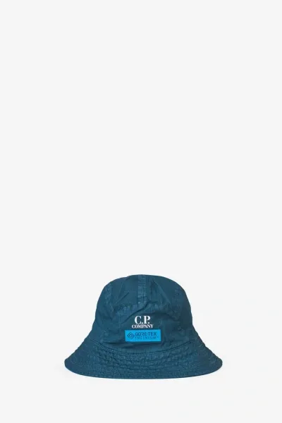 C.p. Company Hats In Cyan