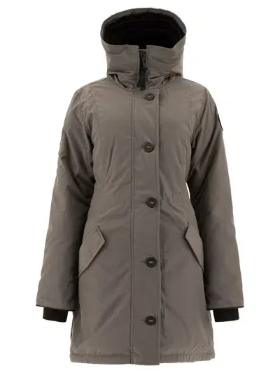 Canada Goose Rossclair Coats In Gray