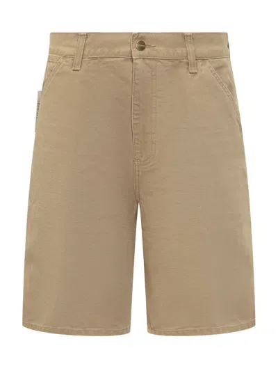 Carhartt Cotton Shorts In Brown