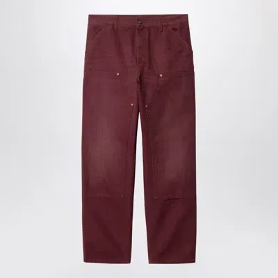 Carhartt Wip Malbec Double Knee Pant In Brown