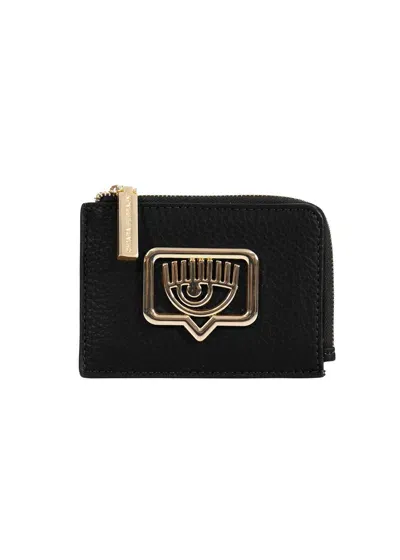 Chiara Ferragni Black Wallet