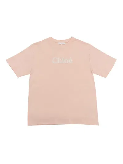 Chloé Kids' T-shirt In Pink