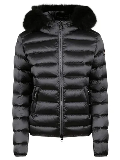 Colmar Furred Padded Jacket In Gray