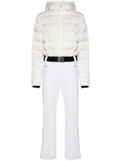 Colmar Logo Print Ski Jacket In White