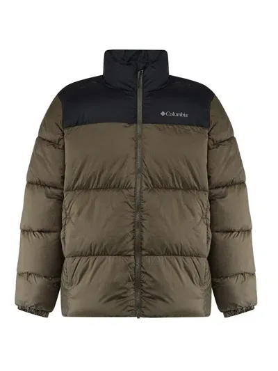 Columbia Puffect Iii Jacket In Green