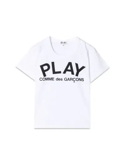 Comme Des Garçons Play Kids T-shirt Knit In White