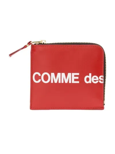 Comme Des Garçons Wallet Accessories In Red