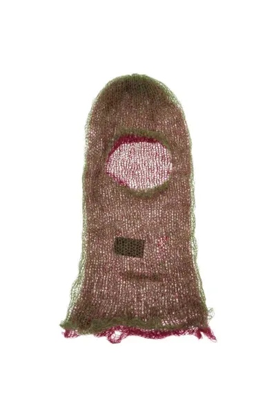 C.rusade "double-layered Mohair Balaclava In Green