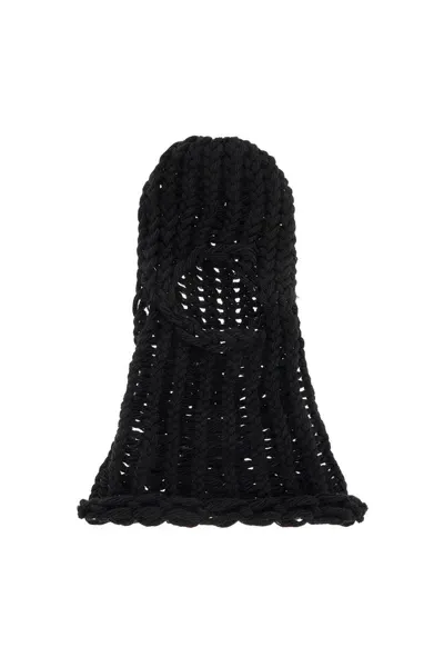 C.rusade Wool Balaclava Helmet In Black