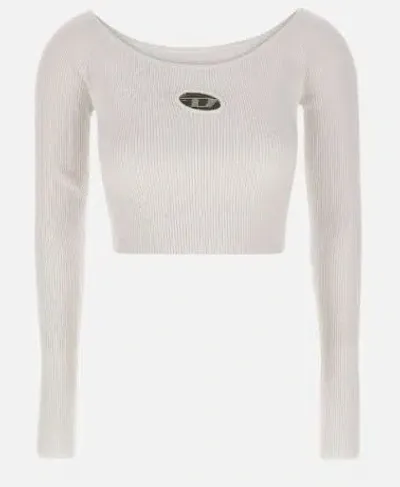 Diesel Sweaters In White